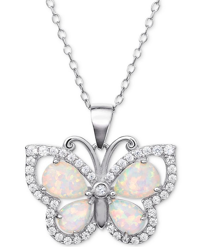 Giani Bernini Butterfly Pendant Necklace