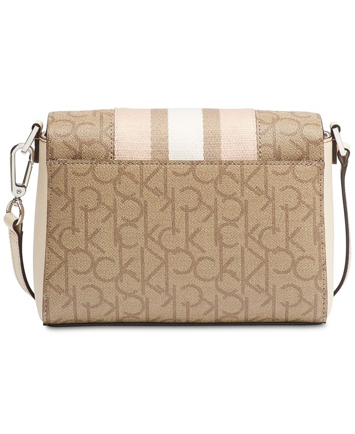 Calvin klein clara crossbody sales