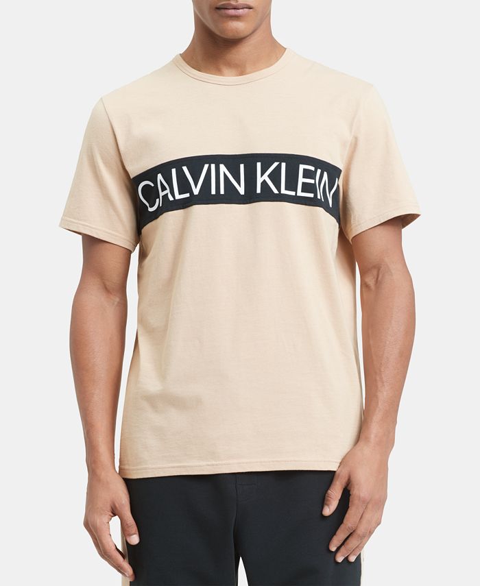 Calvin Klein Statement 1981 Men's Logo Cotton T-Shirt - Macy's