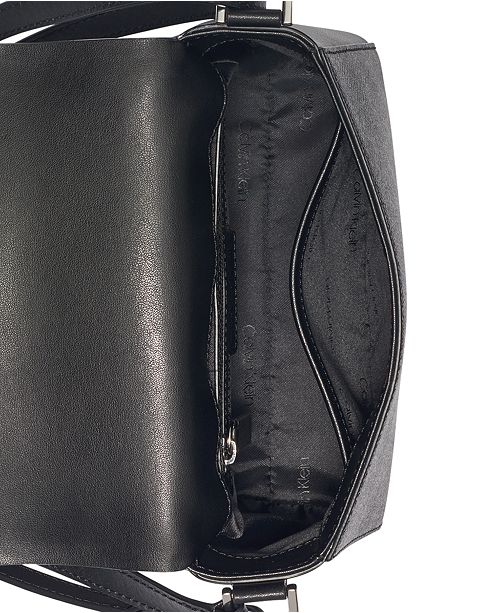Calvin Klein Clara Leather Crossbody & Reviews Handbags & Accessories