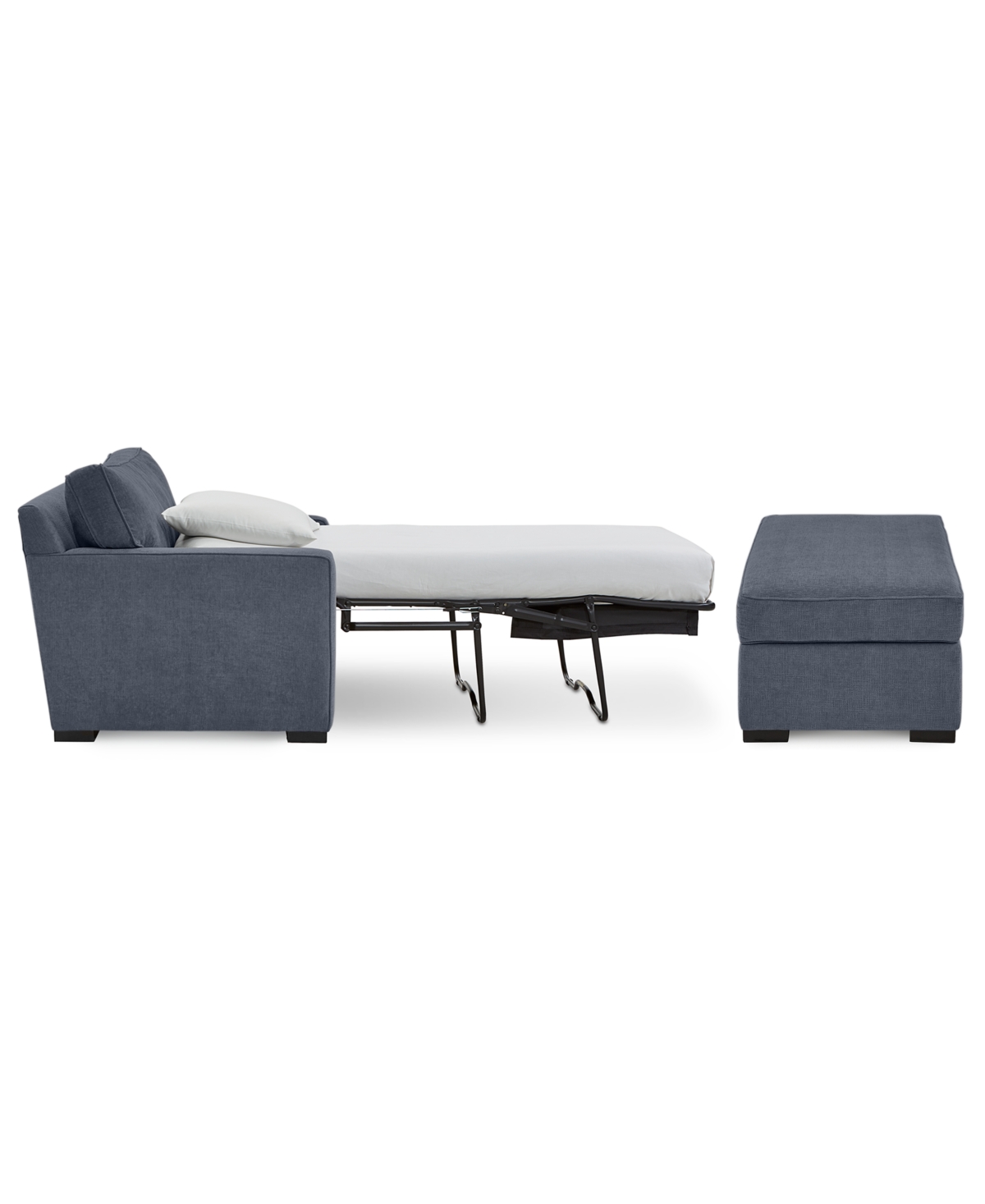Radley Fabric Chair Bed & Storage Ottoman, Created for Macy's