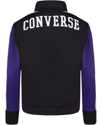 Converse Big Girls Colorblocked Warm-Up Jacket