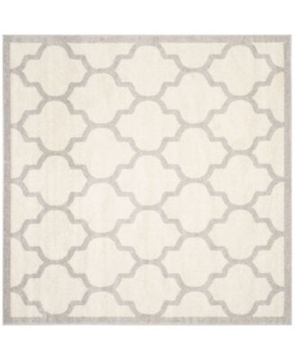 Amherst Beige and Light Gray 9' x 9' Square Area Rug