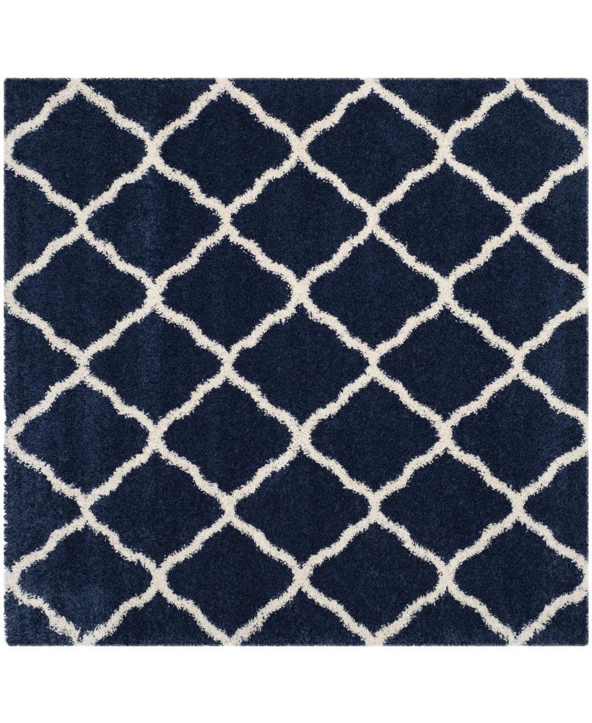Safavieh Hudson 7' x 7' Square Area Rug - Navy/Ivory