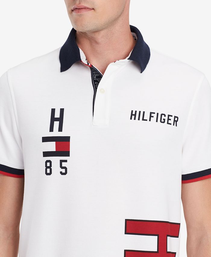 Tommy Hilfiger Men's Brody Multi-Logo Polo, Created for Macy's ...