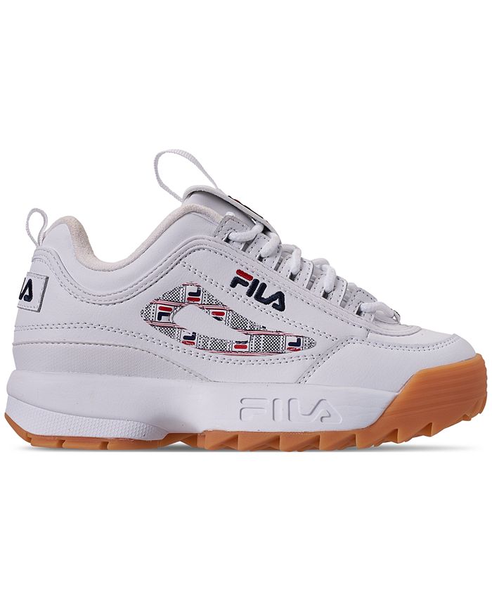 Fila Boys' Disruptor II Casual Athletic Sneakers from Finish Line - Macy's