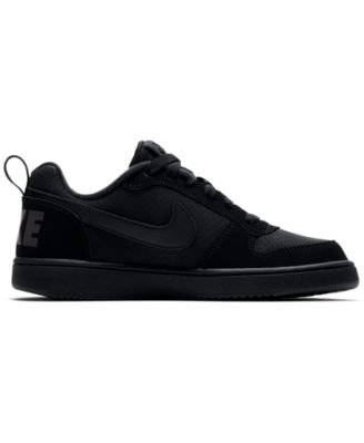 Nike Big Kids' Court Borough Low Casual Sneakers from Finish Line