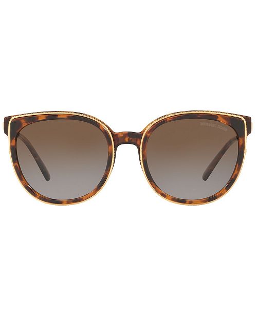 Michael Kors Polarized Sunglasses, MK2089U 55 BAL HARBOUR & Reviews ...