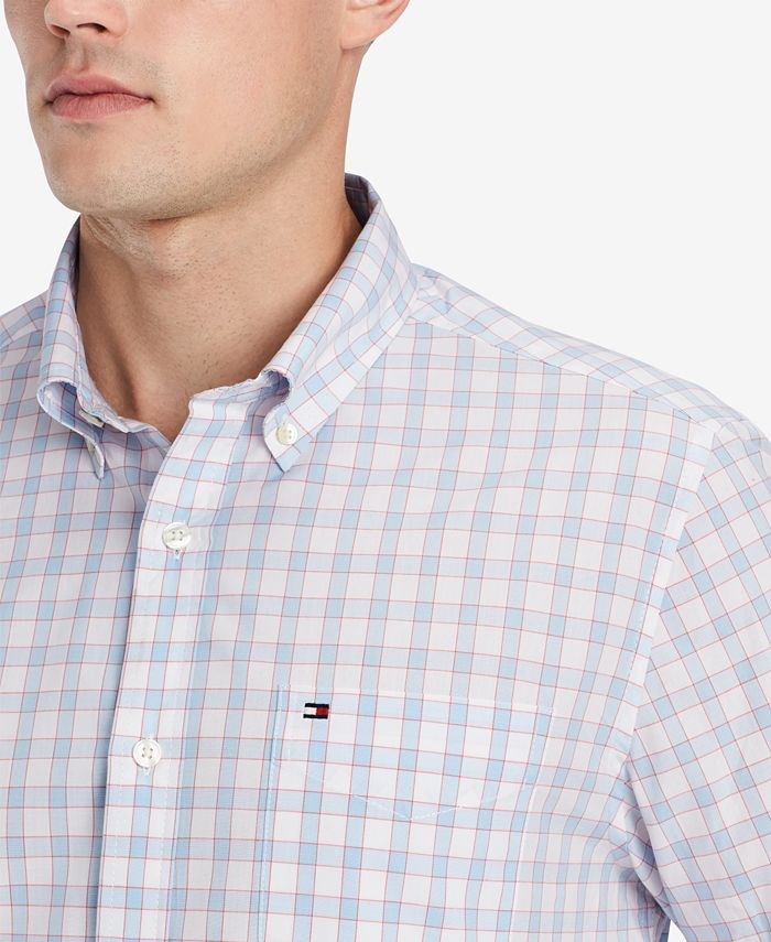 Tommy Hilfiger Men's Plaid Shirt, Created for Macy's Macy's