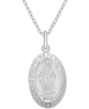 image of Mary Oval Medallion 18