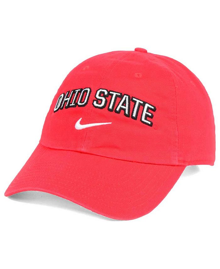 Nike Ohio State Buckeyes H86 Wordmark Swoosh Cap - Macy's