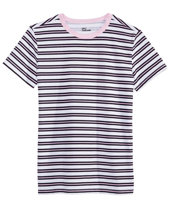 Epic Threads Little Boys Striped Shirt, Created for Macy's & Reviews ...