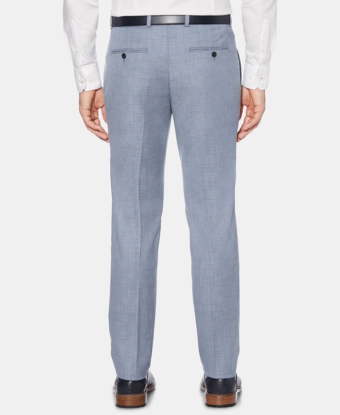 Perry Ellis Men's Portfolio SlimFit Performance Stretch Plaid NonIron