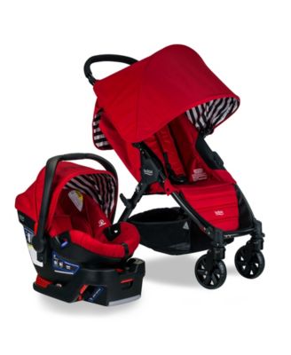 baby boy carseat and stroller set