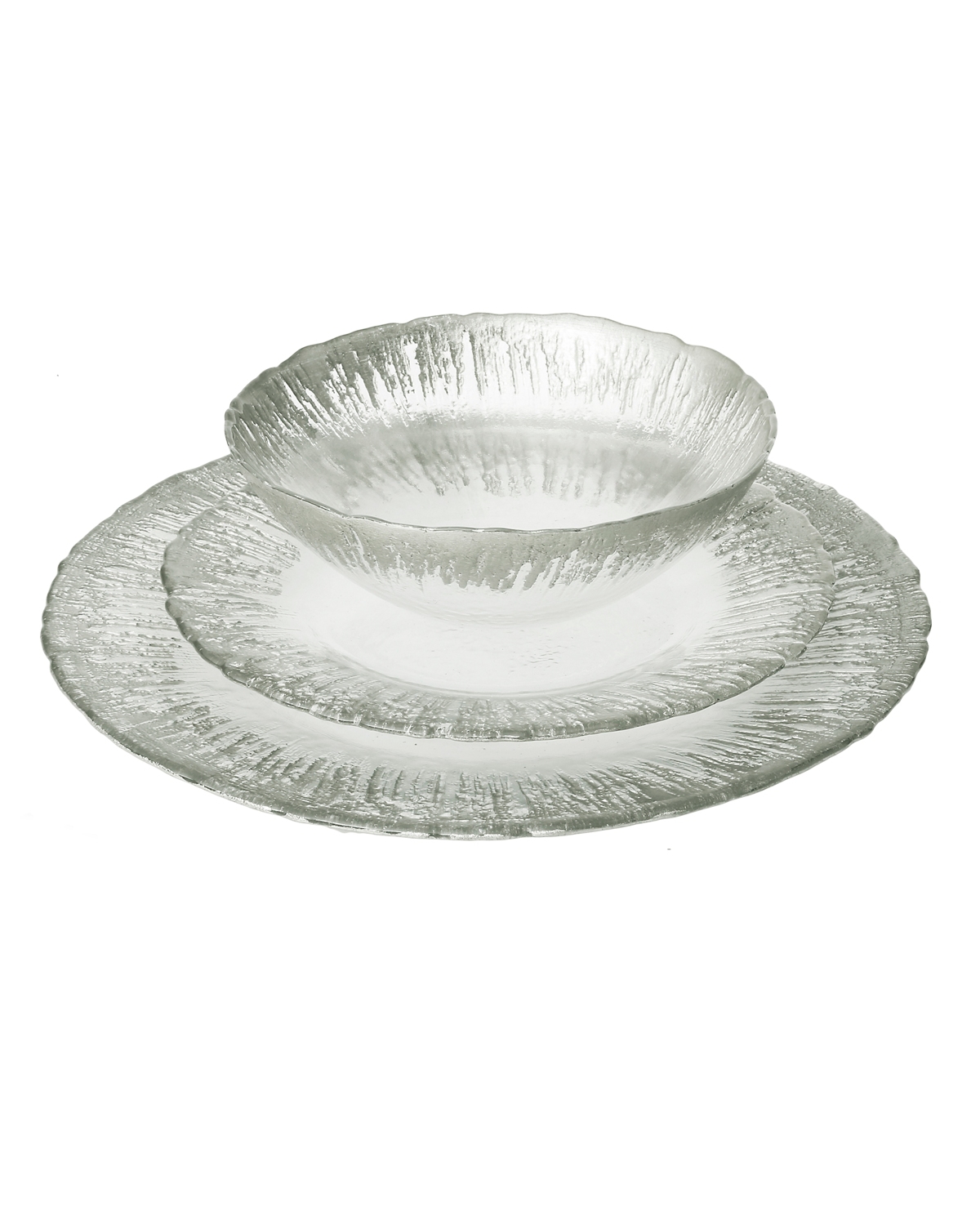 12 Piece Dinnerware Set - Silver
