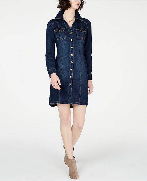 Inc International Concepts Inc Denim Shirtdress Created For