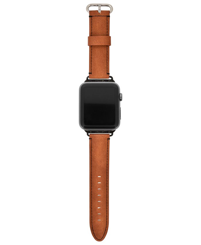 INC International Concepts I.N.C. Brown FauxLeather Apple Watch® Strap