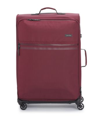 calvin klein purple suitcase