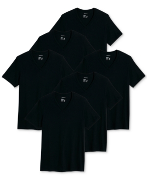 Jockey Men's 6-Pk Classic Cotton V-Neck T-Shirts
