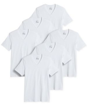 Jockey Men's 6-Pk Classic Cotton V-Neck T-Shirts