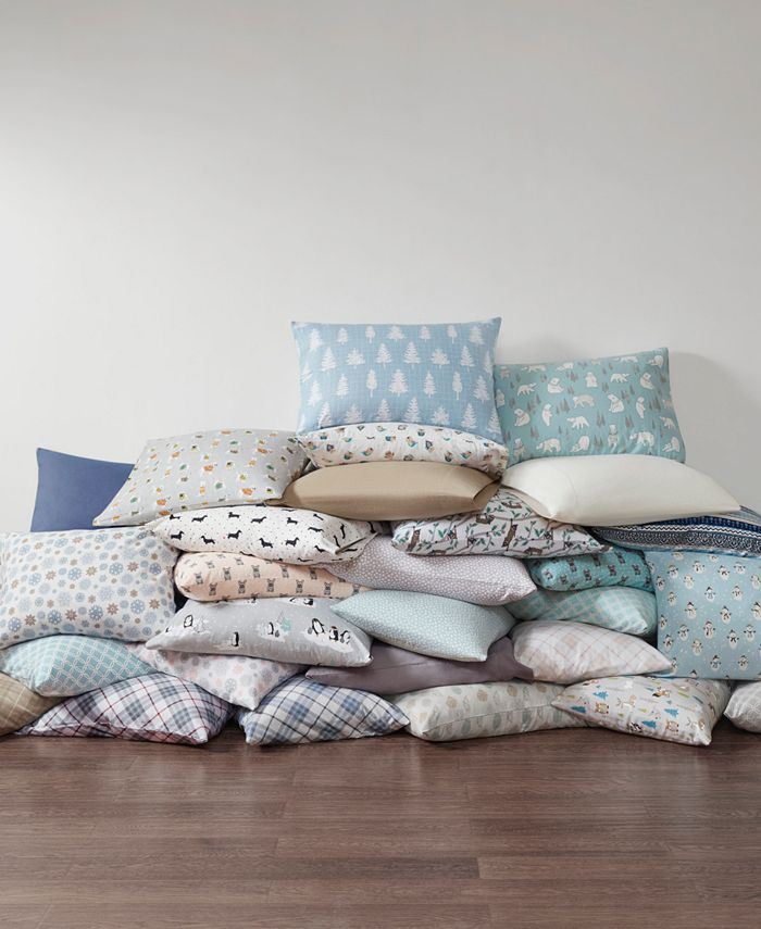 Sleep Philosophy 4Pc. Cotton Flannel Queen Sheet Set Macy's
