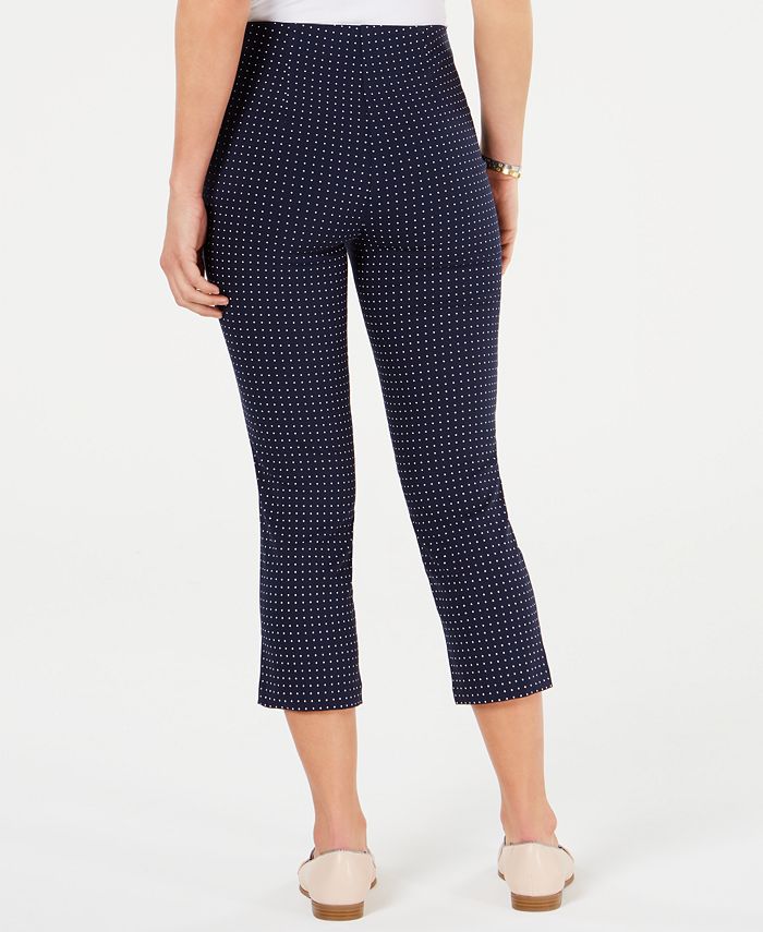 Charter Club Petite Tummy-Control Capri Pants, Created for Macy's - Macy's