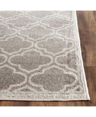 Amherst Grey and Light Grey 2'3" x 22' Runner Area Rug