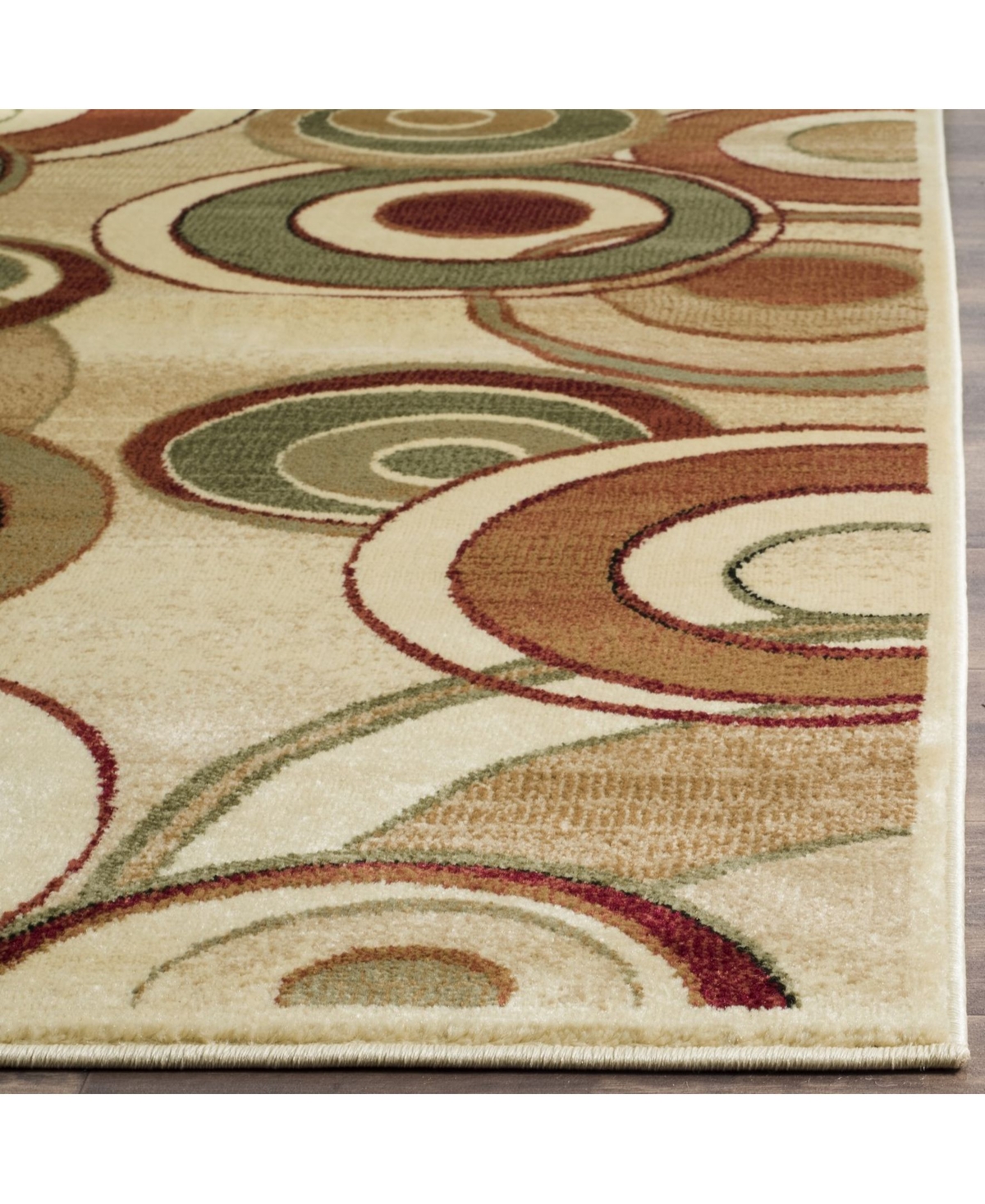 Safavieh Lyndhurst Ivory and Multi 8' x 11' Area Rug - Ivory