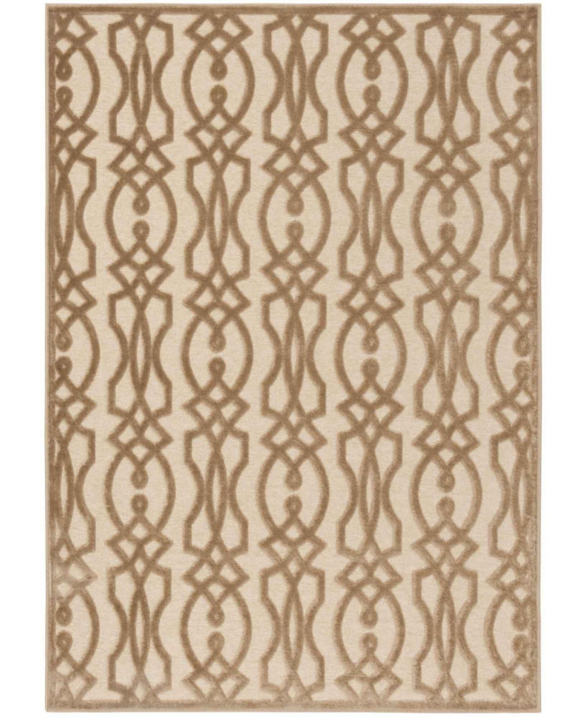 Martha Stewart Collection Hickory 8' x 11'2in Outdoor Area Rug, Created for Macy's - Dune