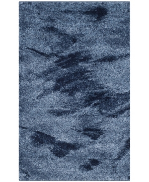 Safavieh Retro Light Blue and Blue 2'6