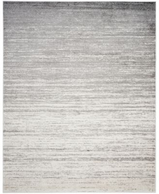 Adirondack Ivory and Silver 4' x 6' Area Rug