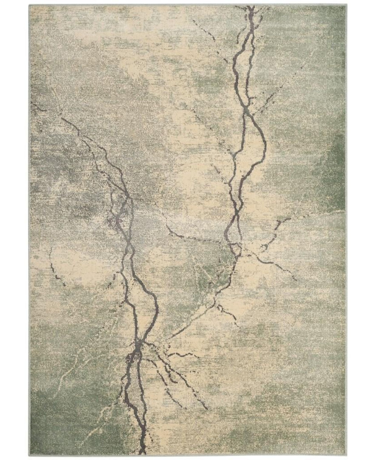 Safavieh Constellation Vintage Light Gray and Multi 5'3in x 7'6in Area Rug - Light Grey