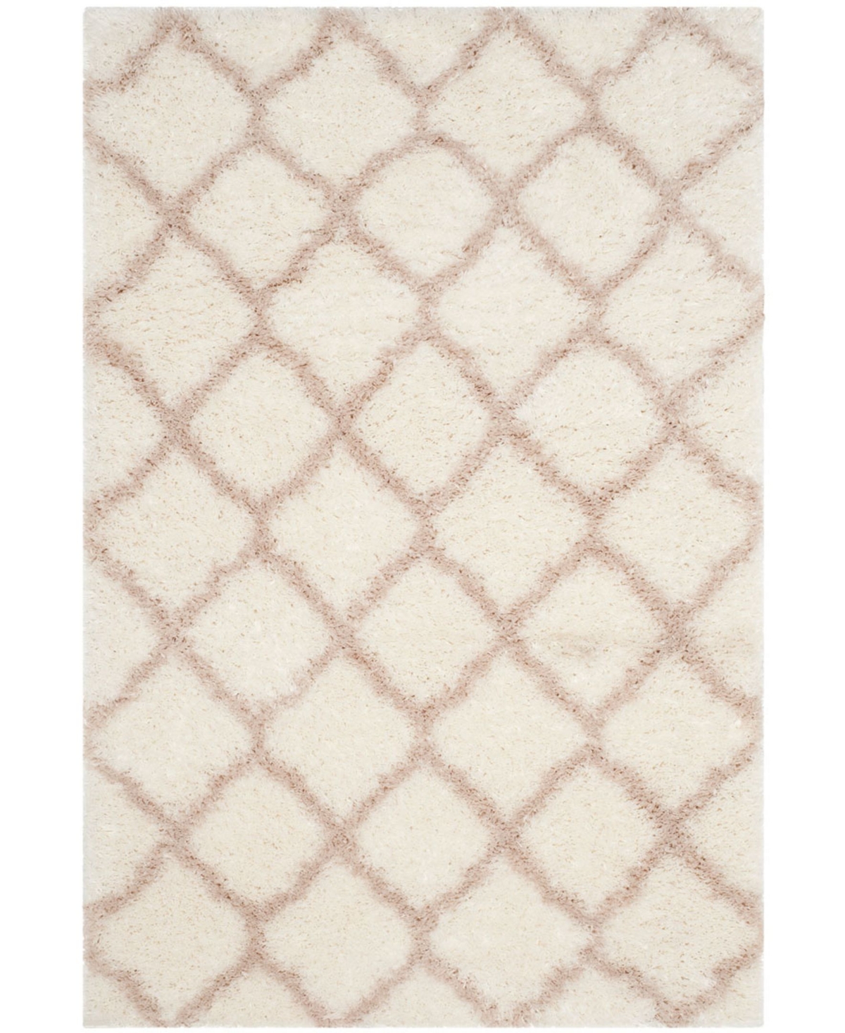 Safavieh Indie 6'7in x 9'2in Area Rug - Ivory/Mushroom