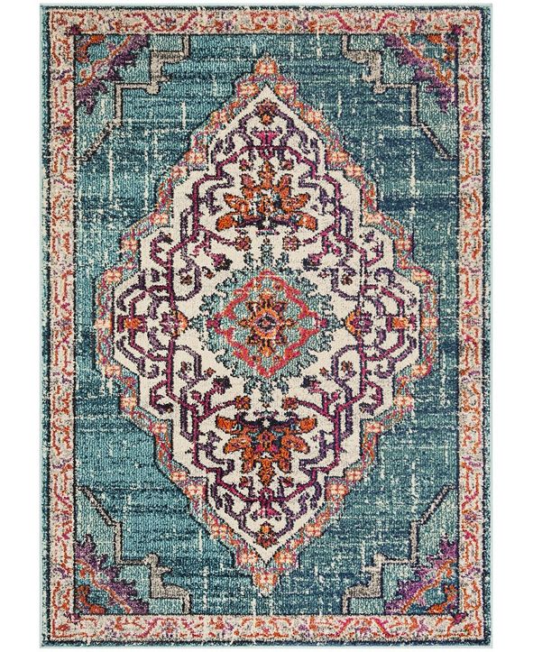 Safavieh Monaco Blue and Multi 9' x 12' Area Rug & Reviews Rugs Macy's