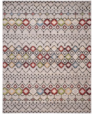 Amsterdam Light Gray and Multi 11' x 15' Area Rug