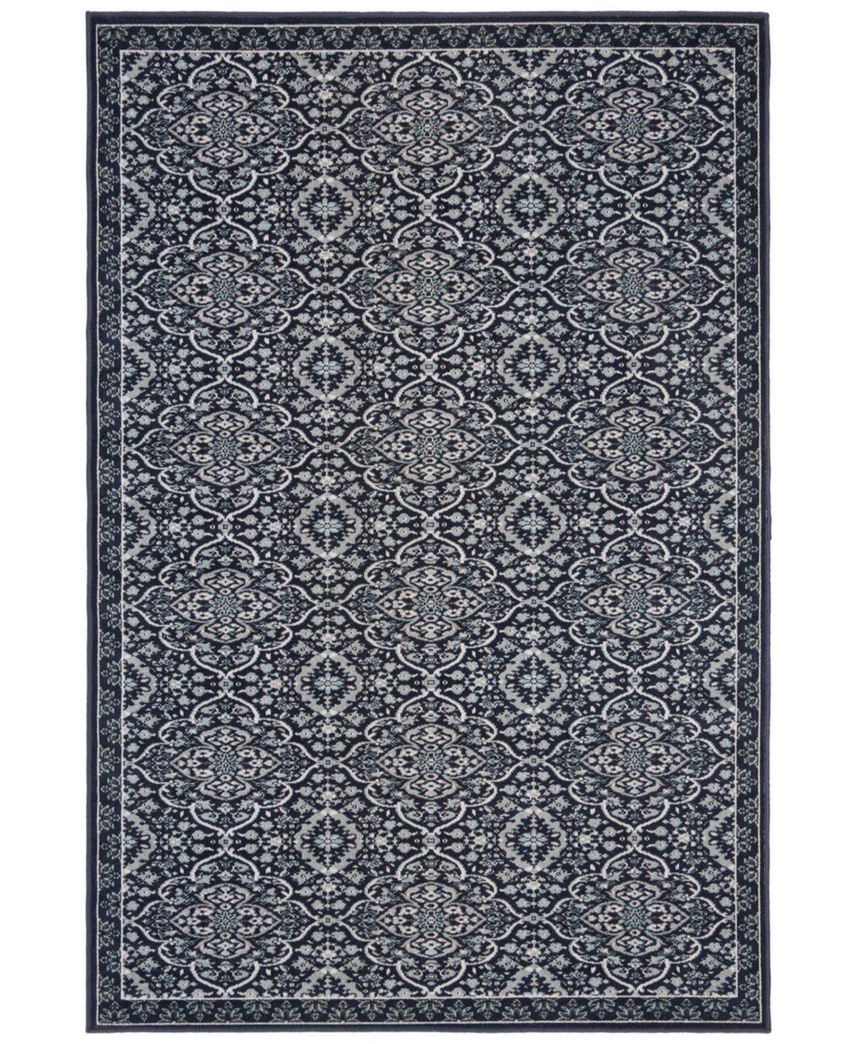 Safavieh Montage 8' x 10' Outdoor Area Rug - Navy/ivory