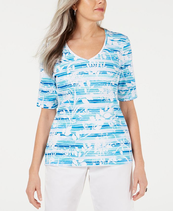 macy's karen scott petites tops