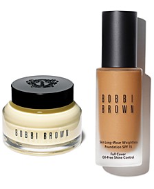 Buy Vitamin Enriched Face Base Priming Moisturizer, 1.7-oz., and a receive Skin Long-Wear Weightless Foundation SPF 15 for $10 (A $40 Savings)