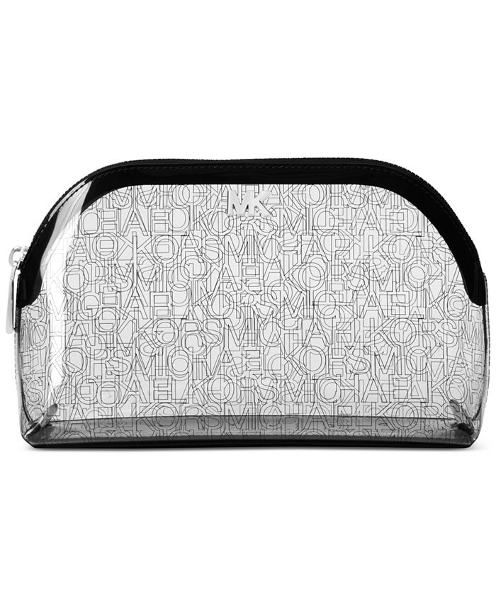 Michael Kors Clear Logo Travel Pouch & Reviews - Handbags & Accessories -  Macy's