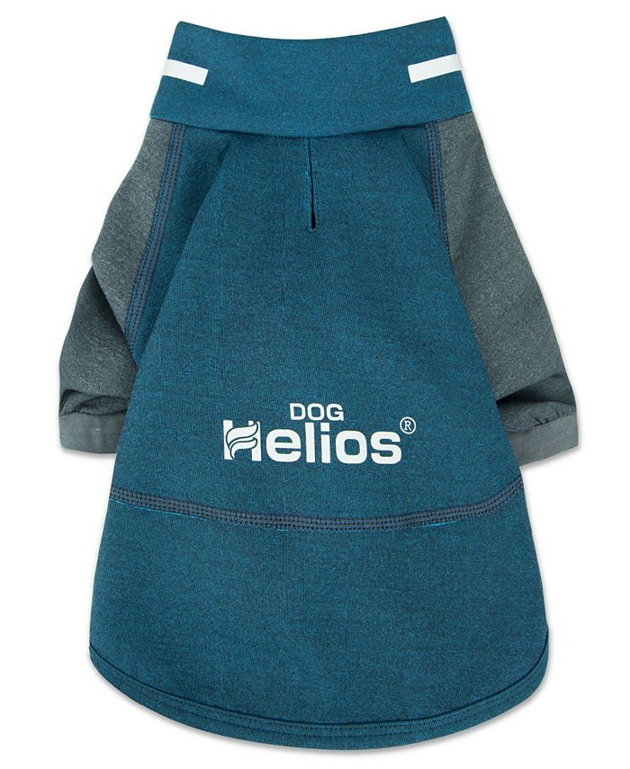 Pet Life Dog Helios 'Eboneflow' Mediumweight 4-Way-Stretch Flexible And Breathable Performance Dog Yoga T-Shirt