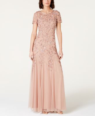 rose gold gowns for wedding