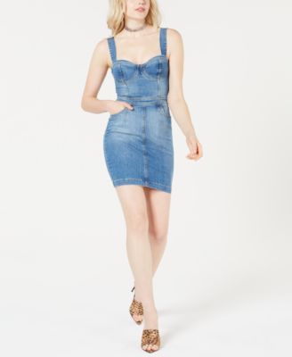 Sweetheart Denim Dress