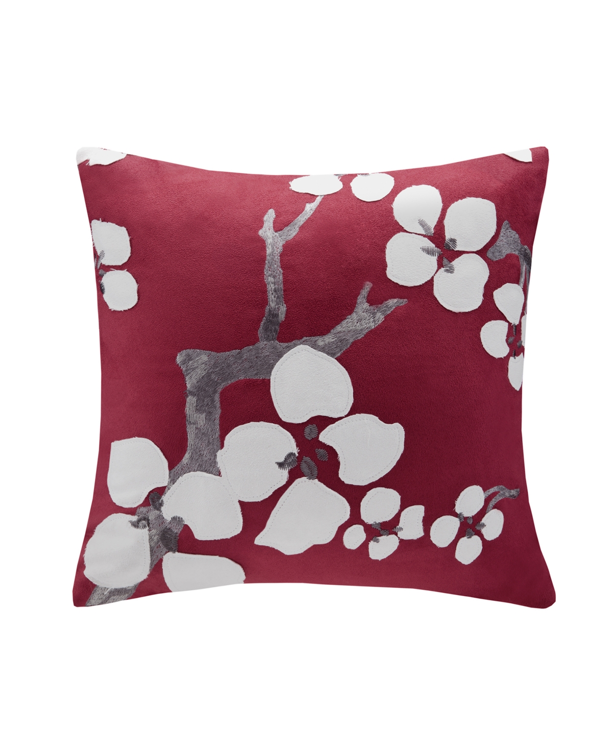 N Natori Cherry Blossom 18"x 18" Square Pillow Bedding