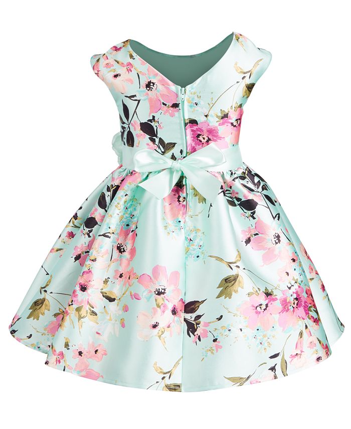 Pink & Violet Little Girls FloralPrint Dress Macy's