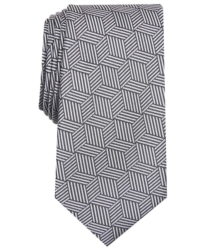 Alfani Men's Geometric Tie, Created for Macy's Macy's