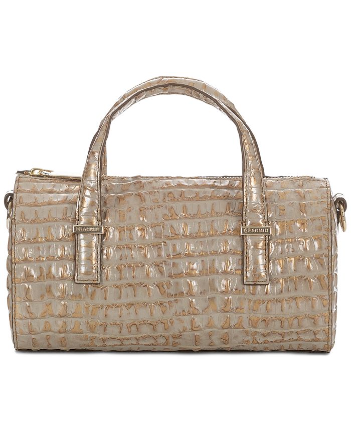 Brahmin top barrel bag