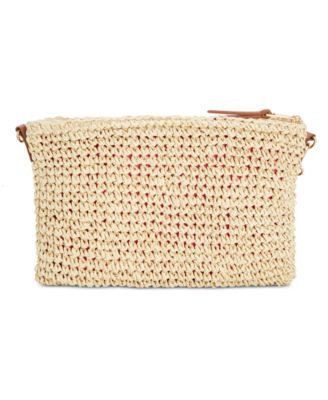 INC International Concepts I.N.C. Tropical Straw Crossbody, Created for Macy's