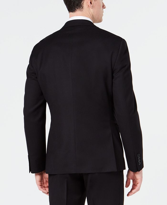 Ryan Seacrest Distinction Men's Slim-Fit Stretch Black Tuxedo Jacket ...
