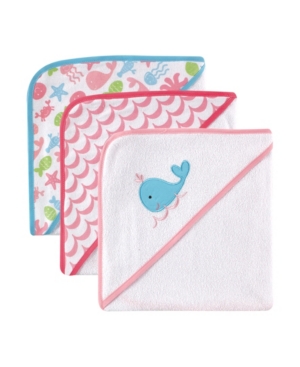 Luvable Friends Hooded Towel 3- Pack