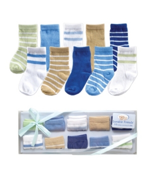 Luvable Friends Socks Gift Set 10-Pack 0-9 Months